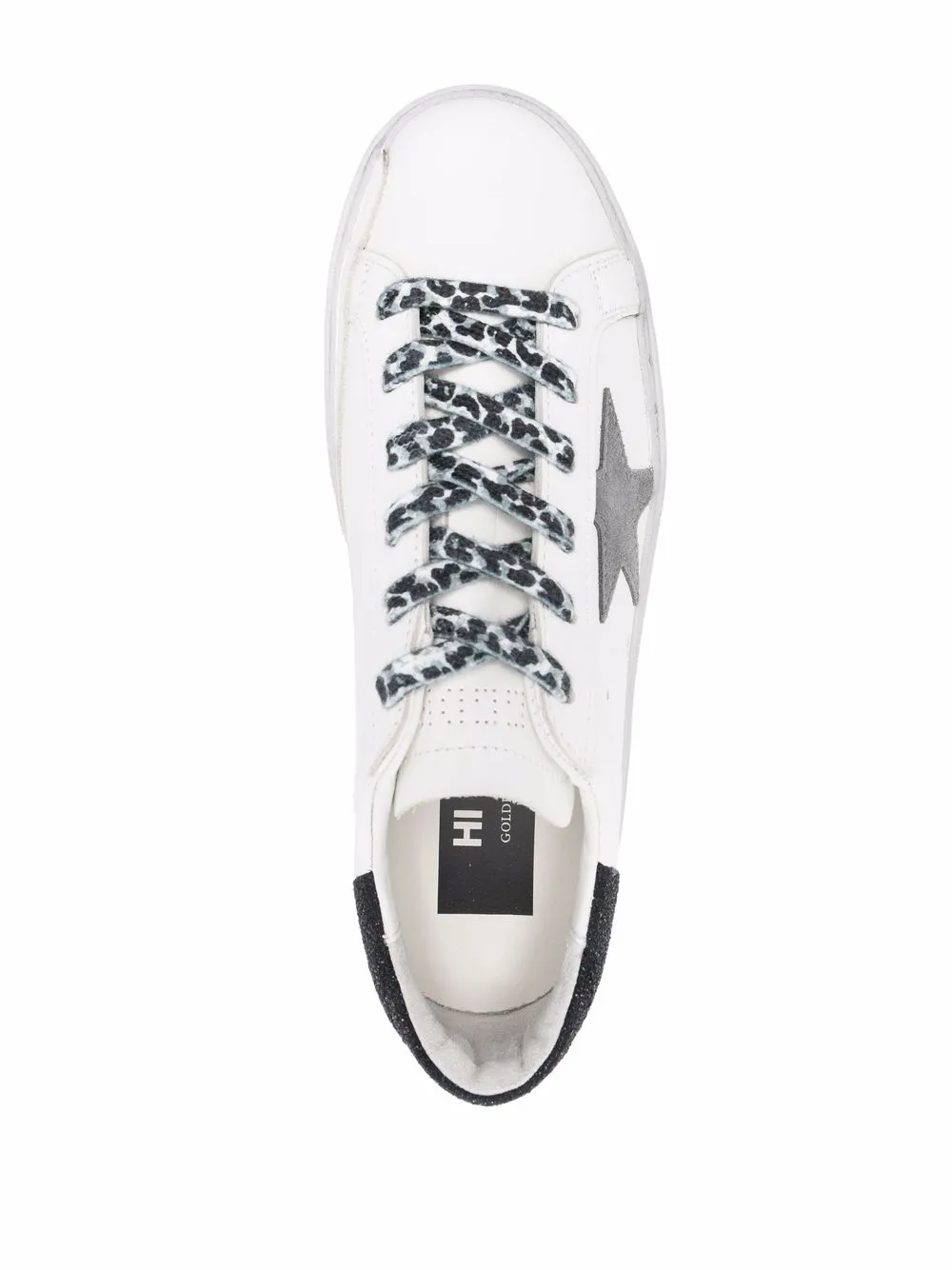 фото Golden goose кеды hi-star на платформе