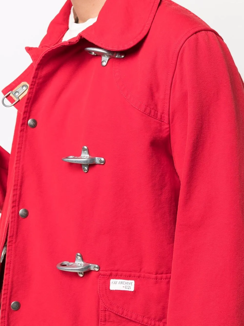 FAY LIGHTWEIGHT SUEDE-DETAIL JACKET