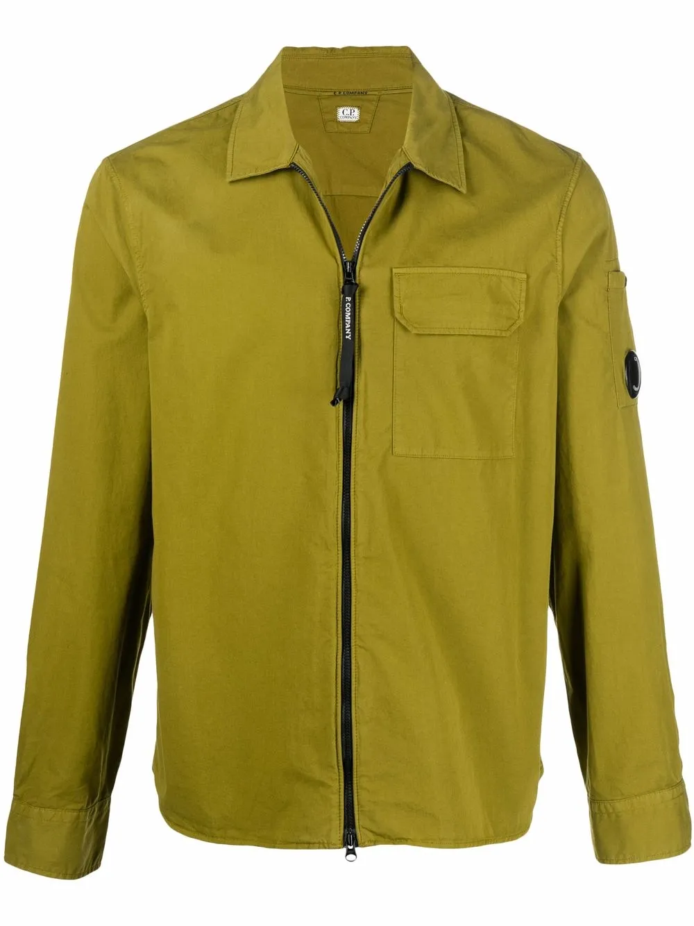 

C.P. Company cotton zip-up jacket - Green