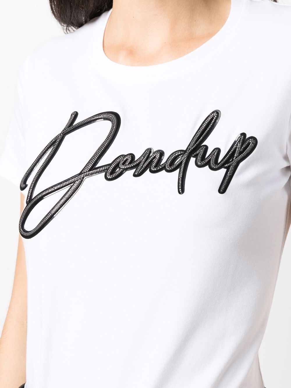 DONDUP logo-embossed Cotton T-shirt - Farfetch