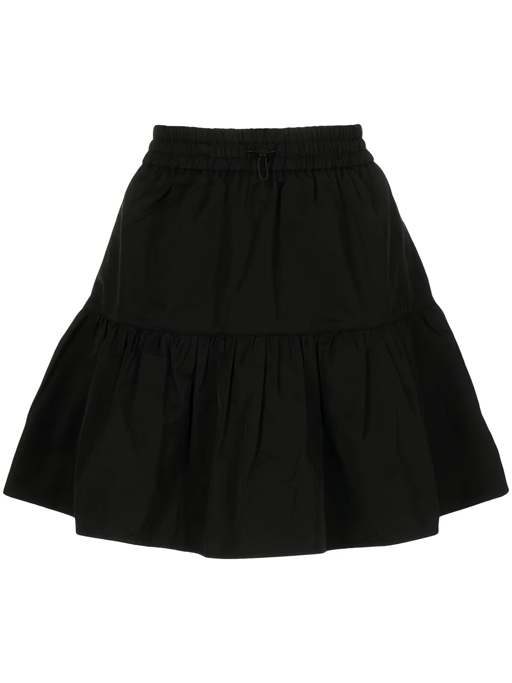 

tout a coup falda corta a capas - Negro