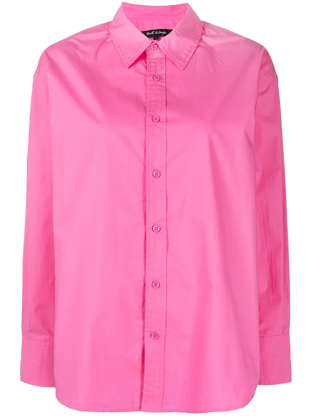 

tout a coup camisa manga larga - Rosado