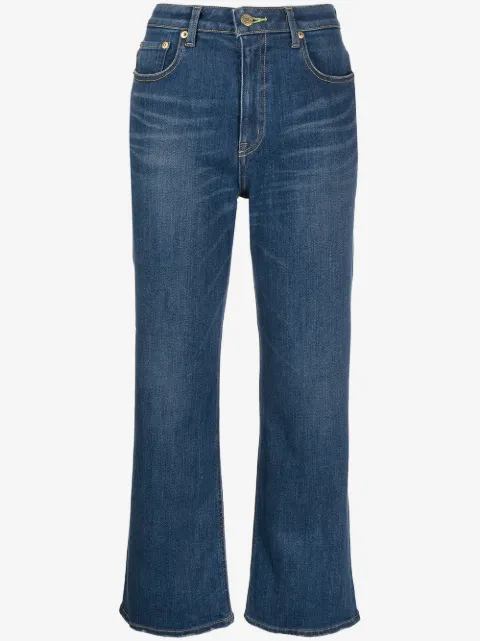 Tu es mon Tresor The Peridot 1Year wide-leg jeans