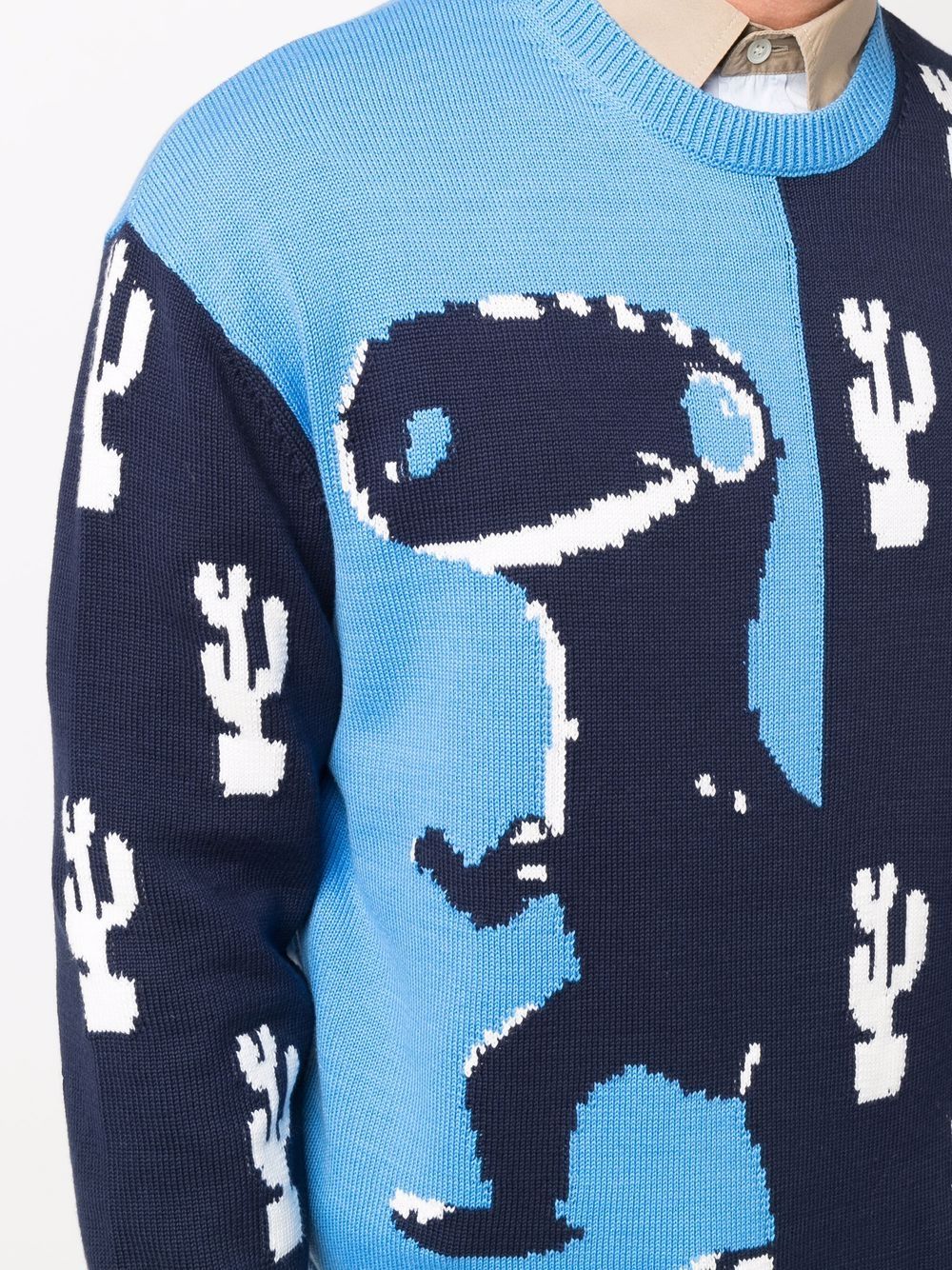 Neil Barrett Pattern Intarsia Sweater, $375, farfetch.com