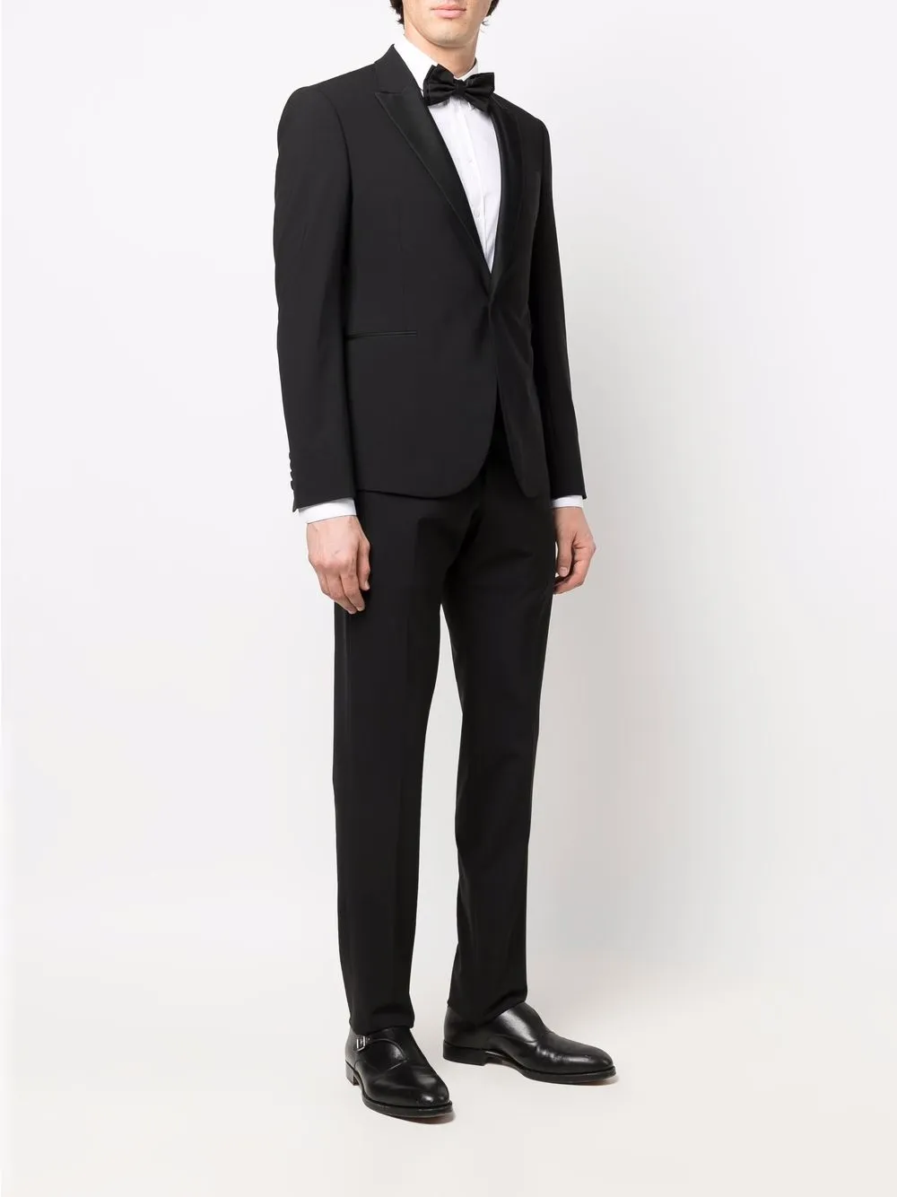  Emporio Armani Jacket And Trouser Suit - Black 