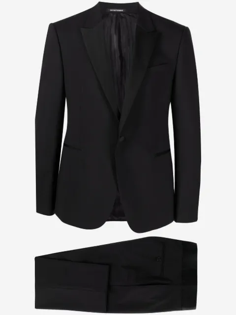 Emporio Armani costume à poches plaquées