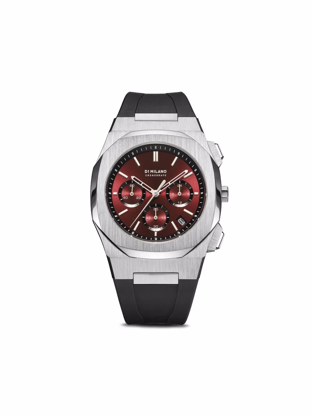 

D1 Milano Chronograph Rubber 41.5mm - Red