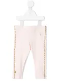 Aigner Kids chain-print leggings - Pink