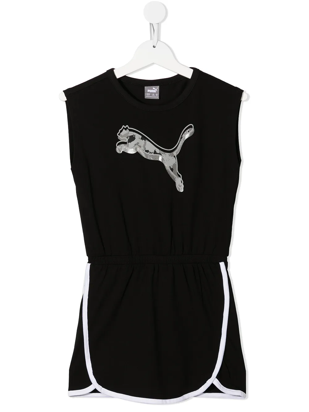 

Puma Kids vestido sin mangas con logo estampado - Negro