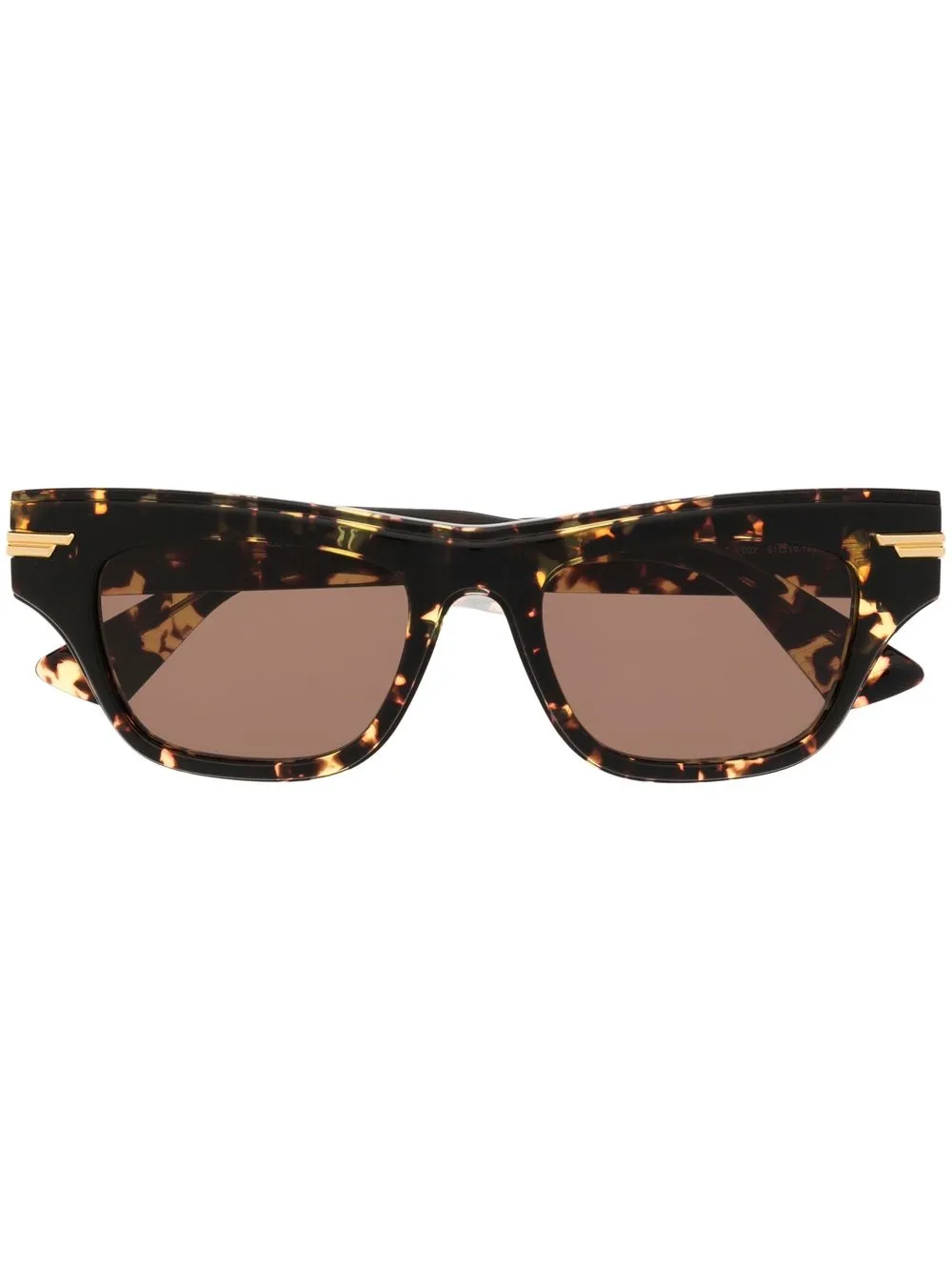 

Bottega Veneta Eyewear lentes de sol Original con efecto de carey - Marrón