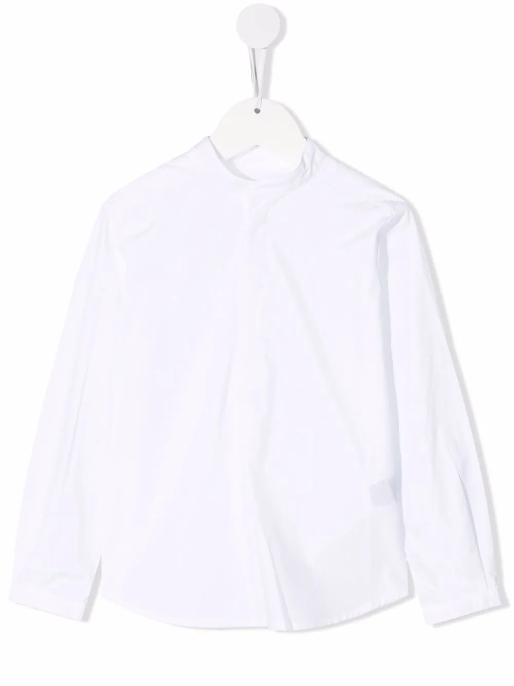 

Bonpoint camisa ajustada manga larga - Blanco