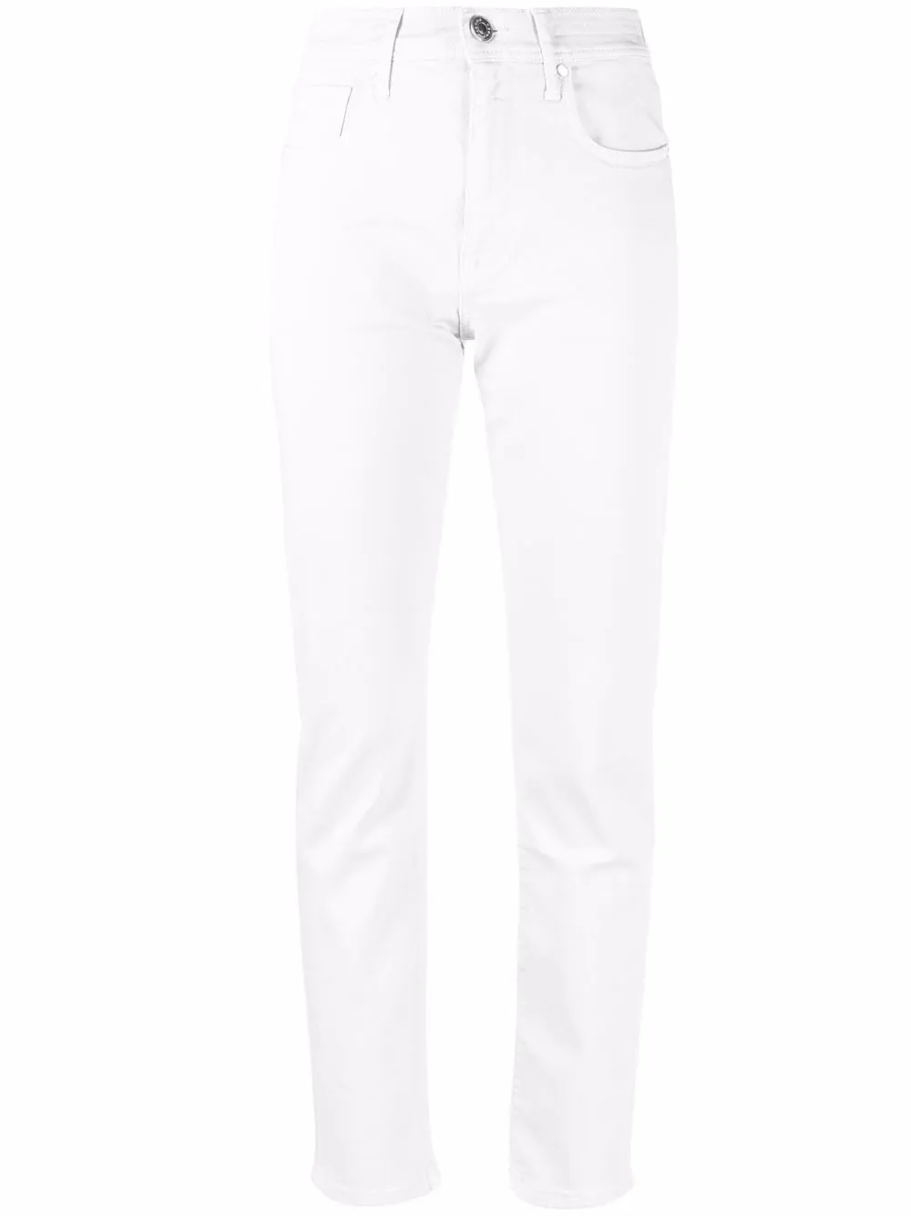 

Jacob Cohën mid-rise slim-fit jeans - White