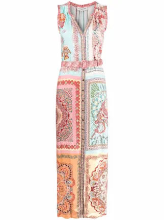 Hale Bob graphic-print Sleeveless Dress 