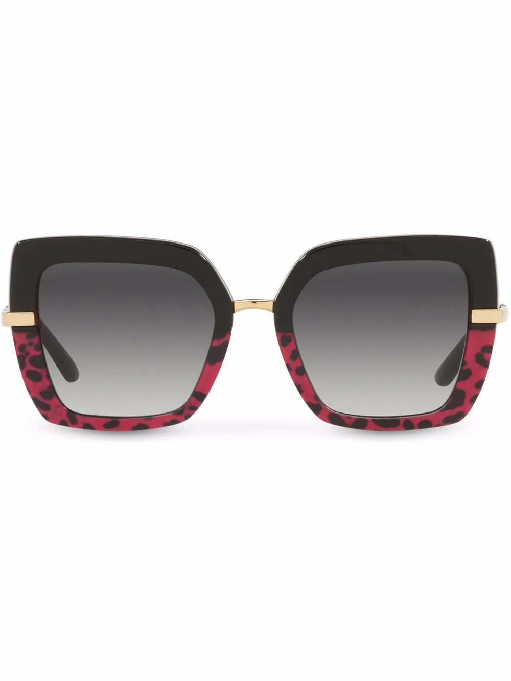 

Dolce & Gabbana Eyewear lentes de sol con armazón cuadrada - Negro