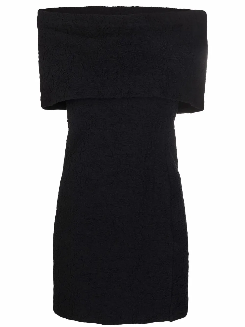 

MSGM vestido corto con hombros descubiertos - Negro