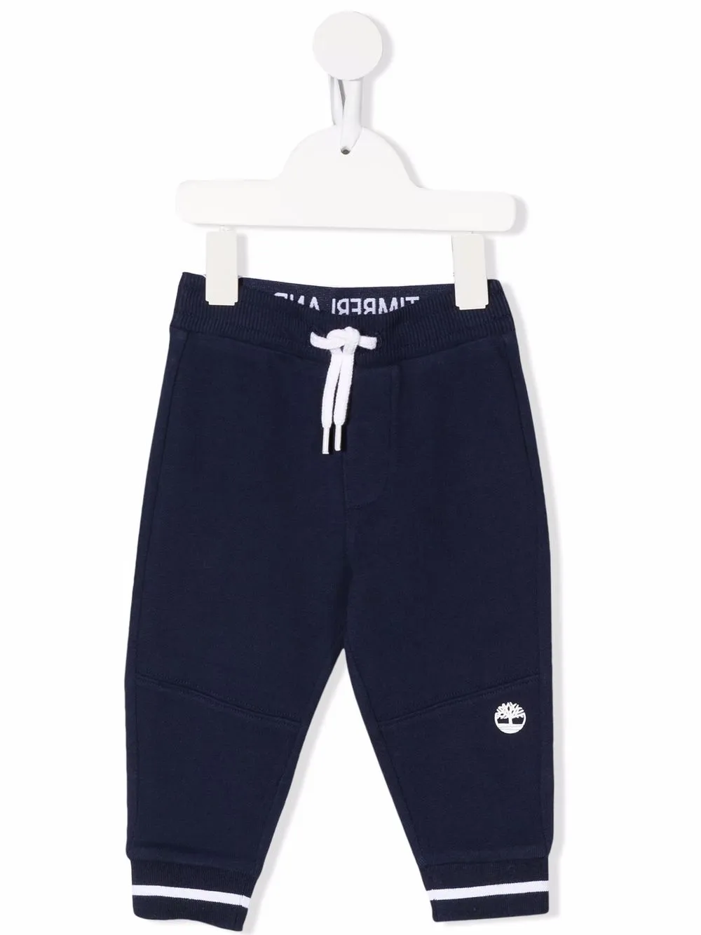 

Timberland Kids pants con logo bordado - Azul