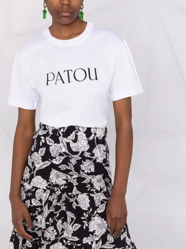 Patou Logo Print T-shirt - Farfetch