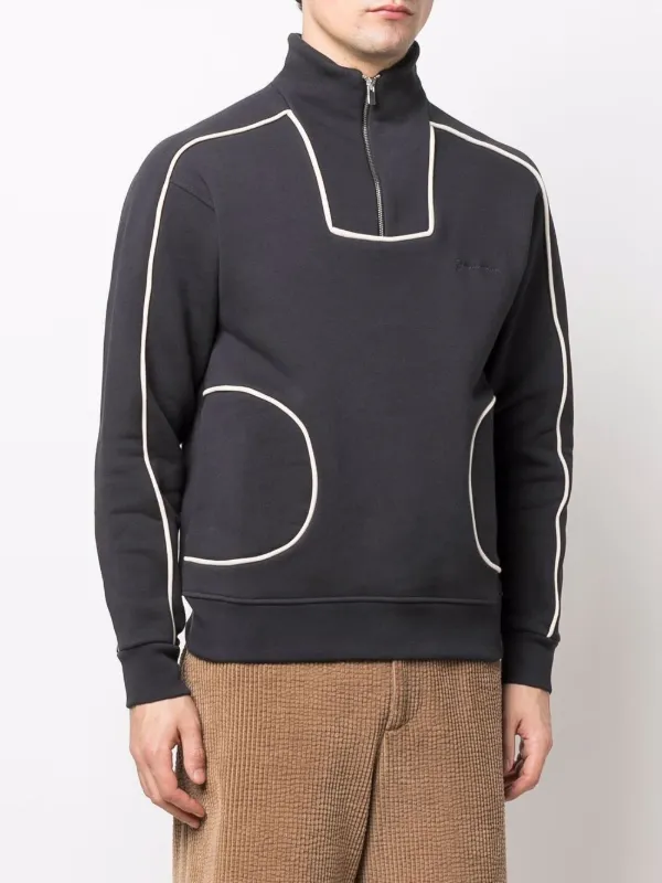 Jacquemus half-zip long-sleeve 