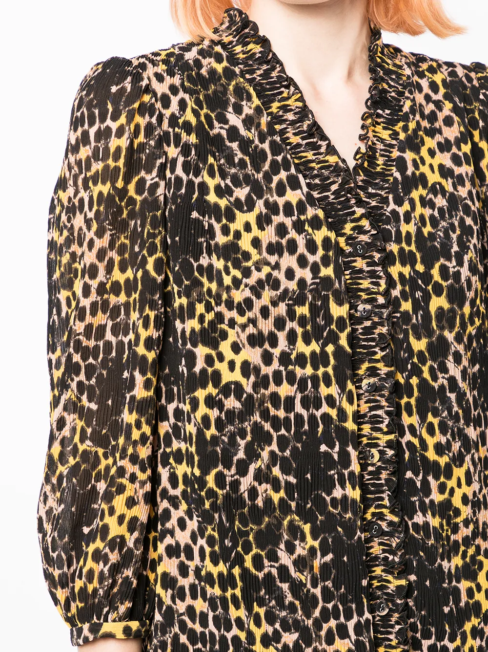 фото Dvf diane von furstenberg короткое платье layla с v-образным вырезом