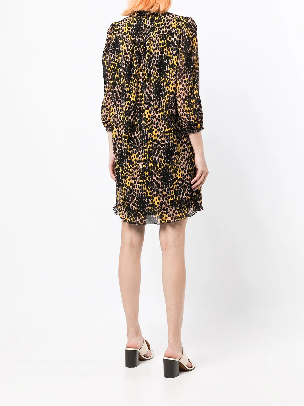 фото Dvf diane von furstenberg короткое платье layla с v-образным вырезом