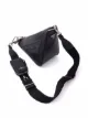 Prada logo plaque shoulder bag