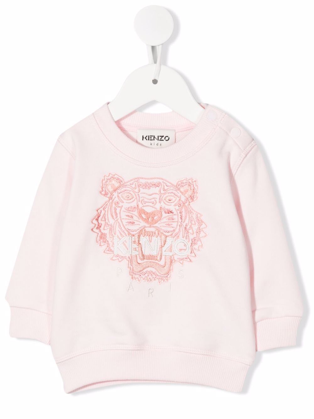 фото Kenzo kids толстовка с вышивкой tiger