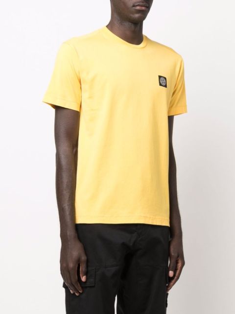 stone island t shirt yellow