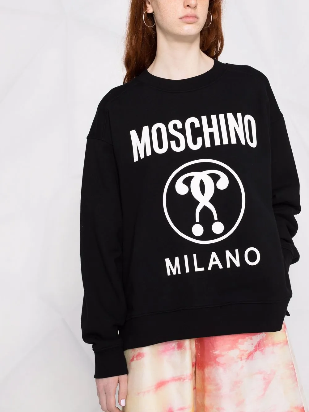 фото Moschino толстовка с логотипом