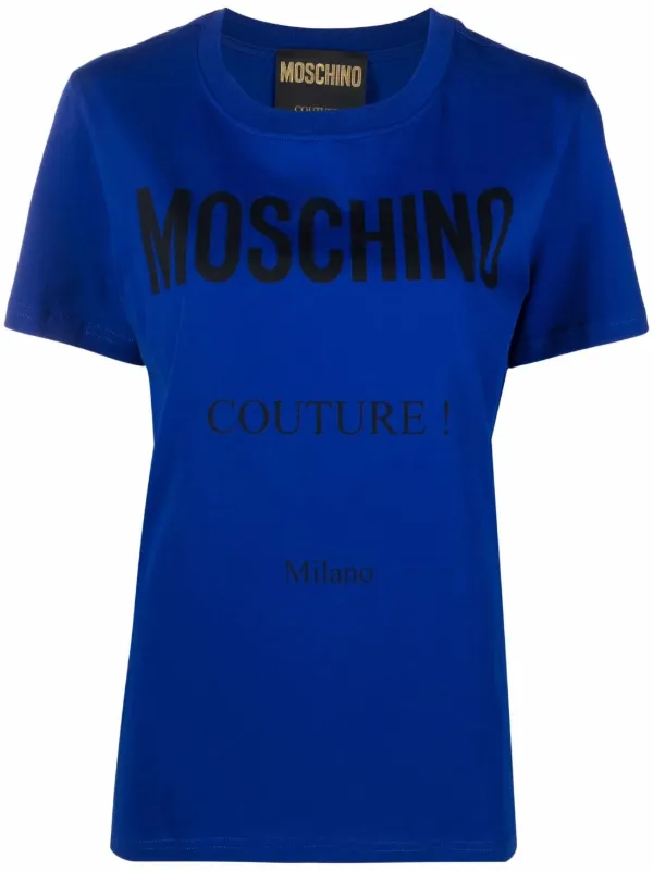 Moschino logo-print Cotton T-shirt 