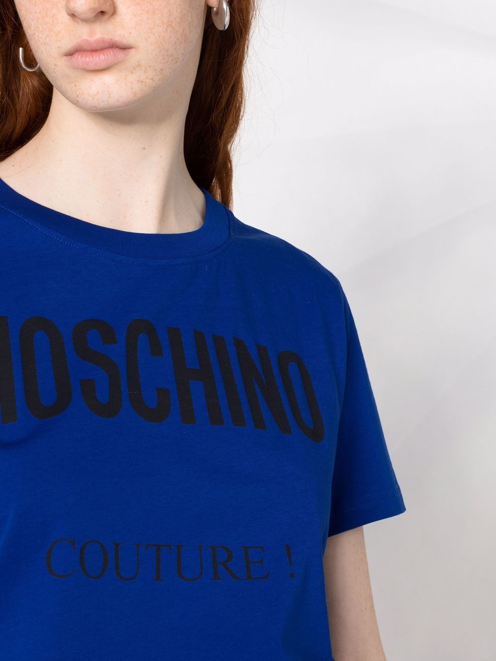 фото Moschino футболка с логотипом