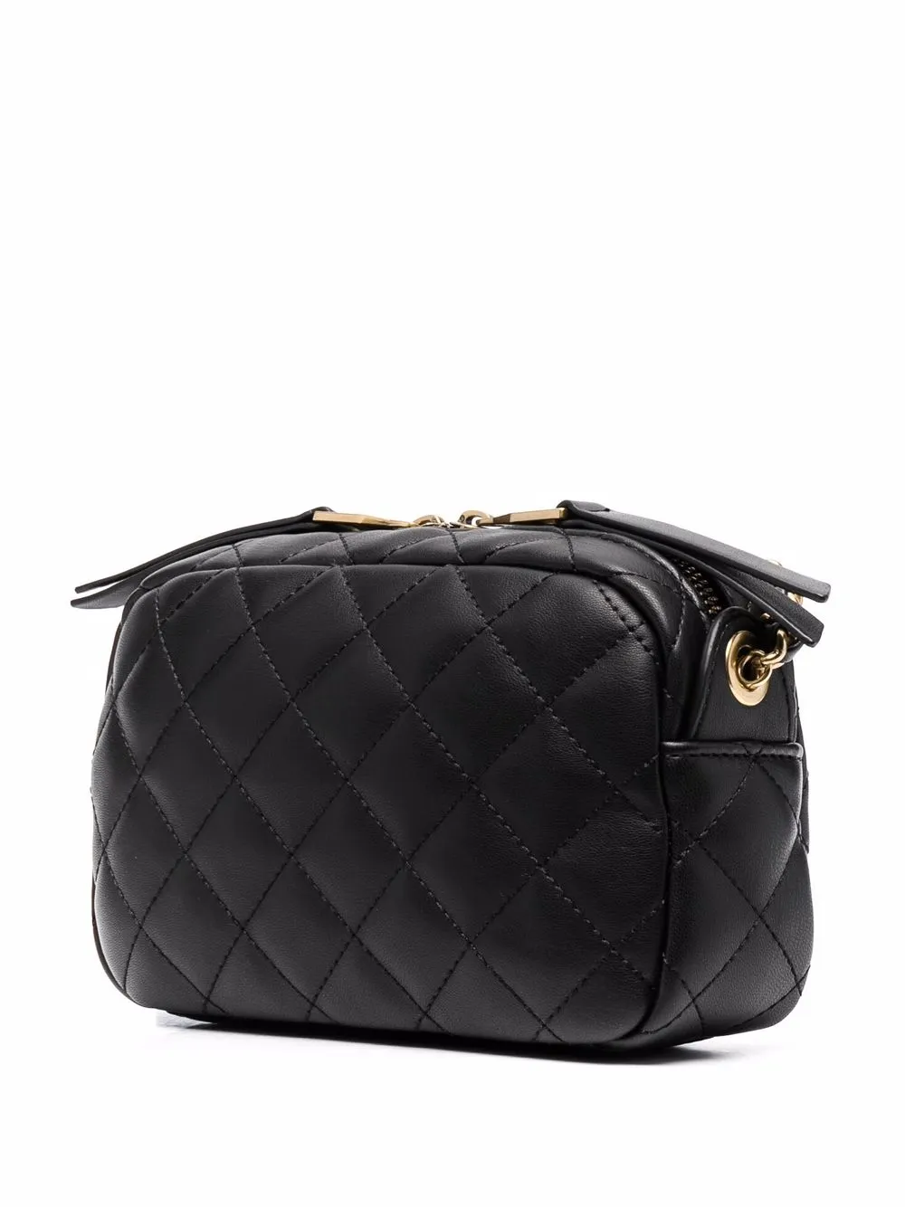 фото Versace jeans couture стеганая сумка-сэтчел с логотипом