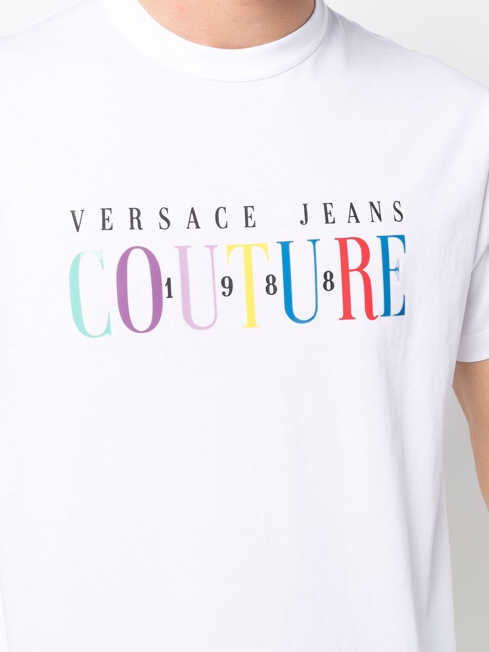 Versace Jeans Couture logo-print cotton T-shirt Men