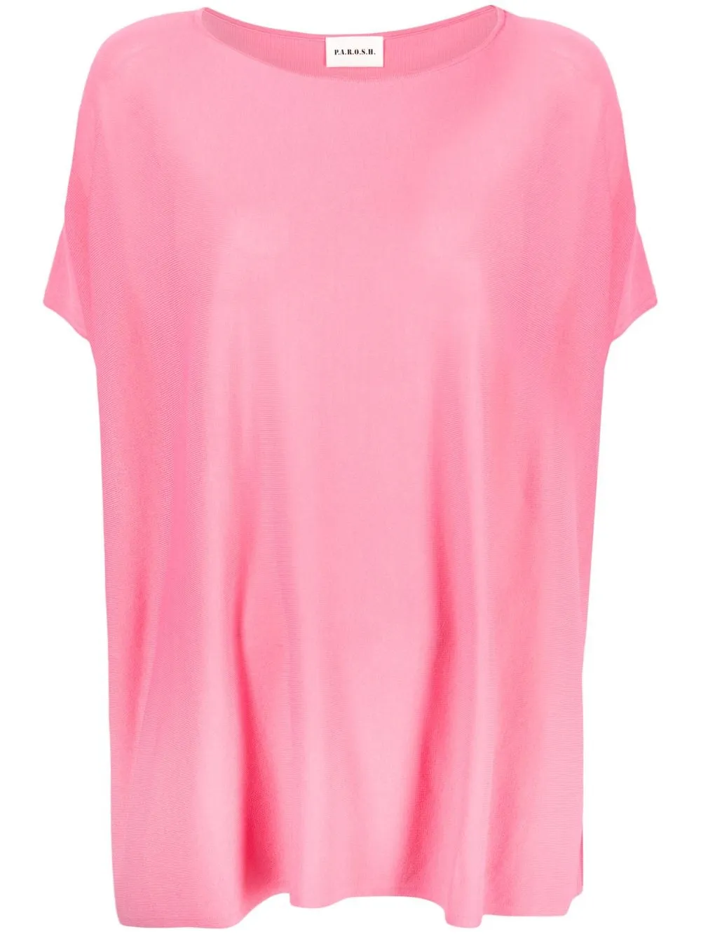 

P.A.R.O.S.H. blusa de tejido fino - Rosado