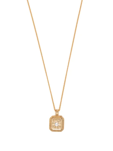 Missoma April birthtstone star-pendant necklace