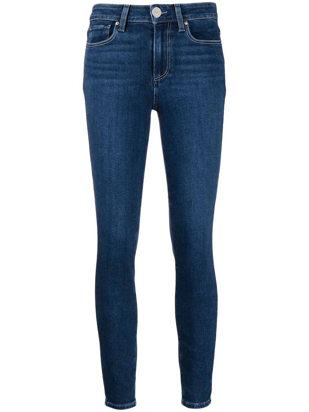 

PAIGE jeans Muse de tiro alto - Azul