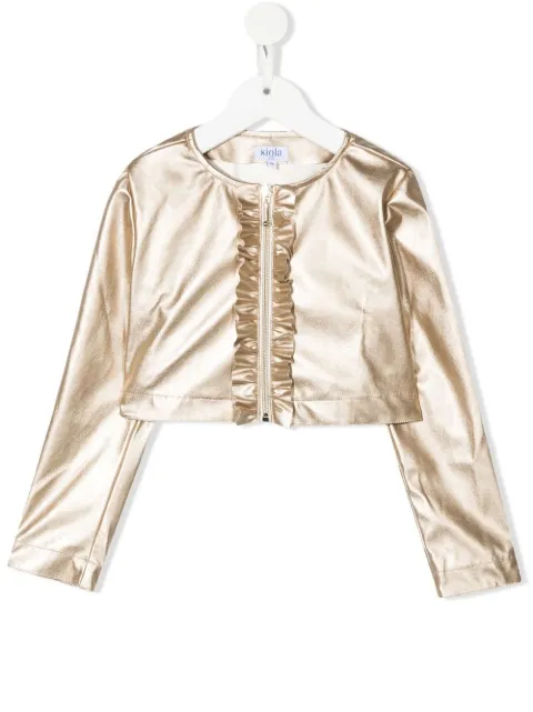 Siola ruffle-trim detail jacket