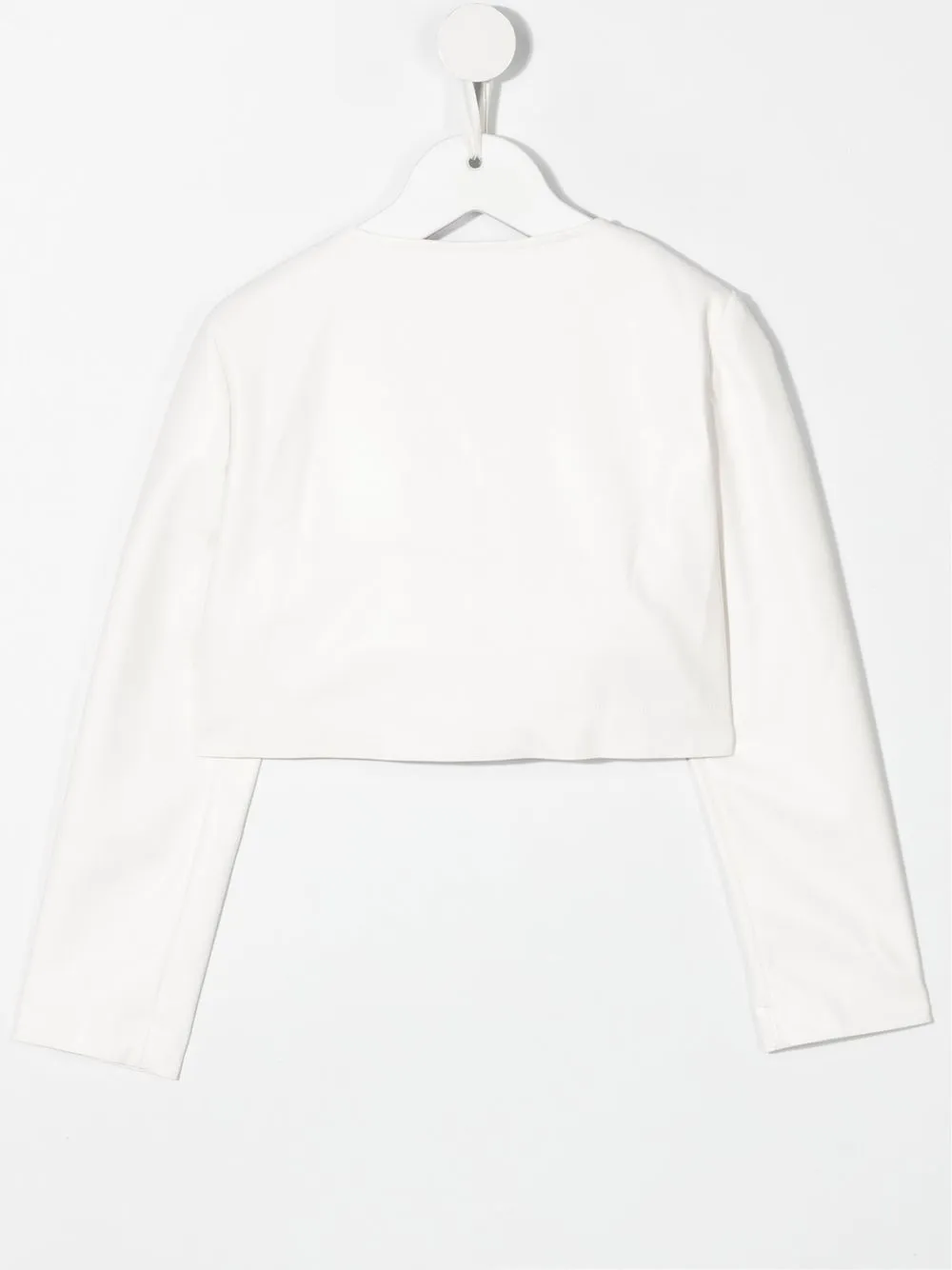 Siola ruffle-trim detail jacket | Girls Bomber Jackets | Image 2