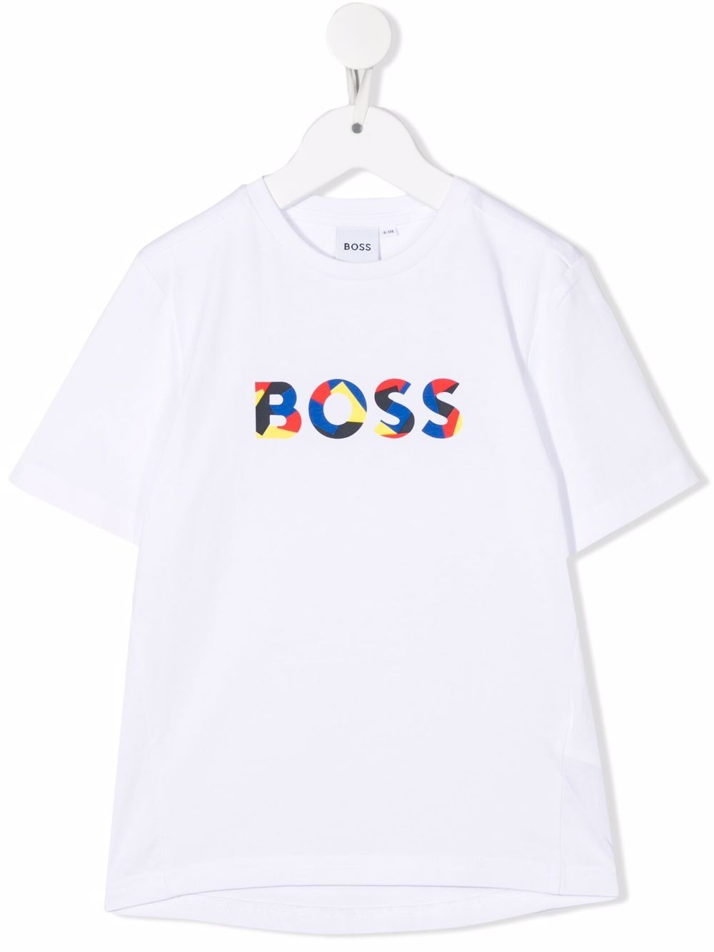 

BOSS Kidswear playera con logo estampado - Blanco