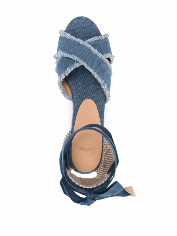 Castañer Alpargatas Con Cuña y Tiras Cruzadas - Farfetch