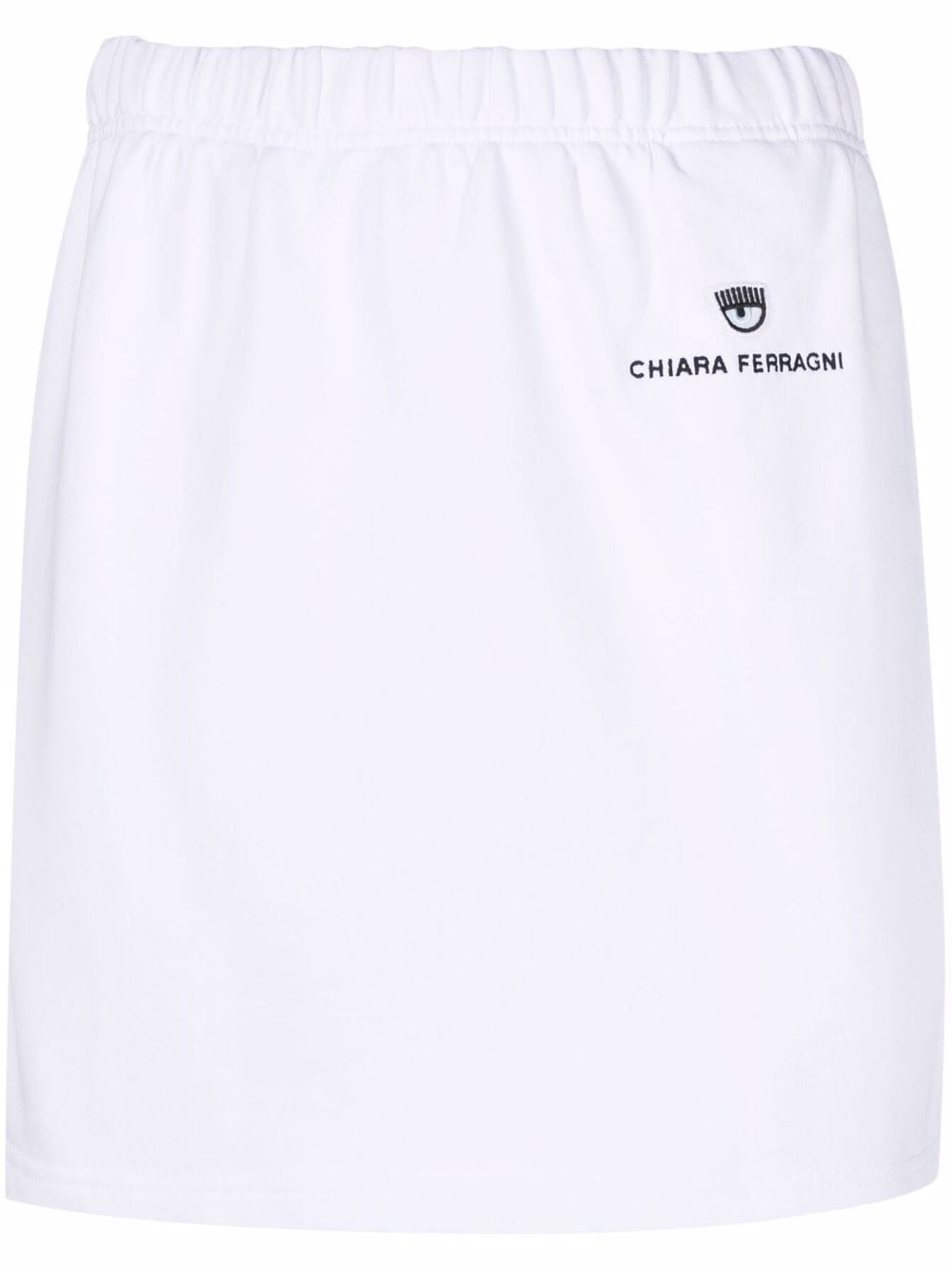 фото Chiara ferragni спортивная юбка с логотипом