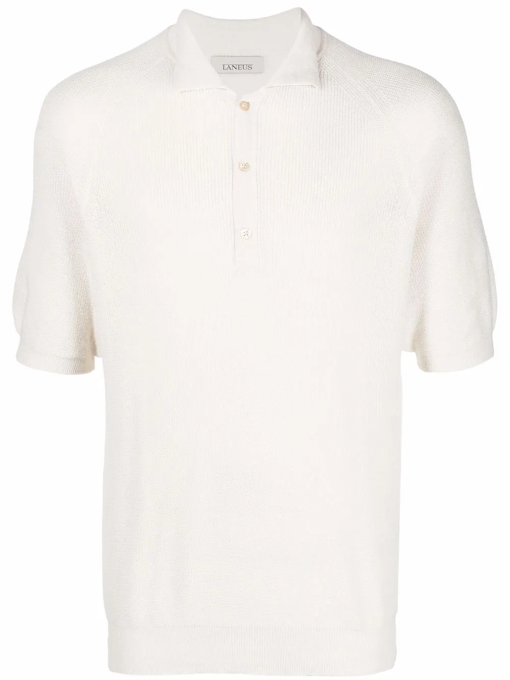 

Laneus playera tipo polo tejida - Neutro