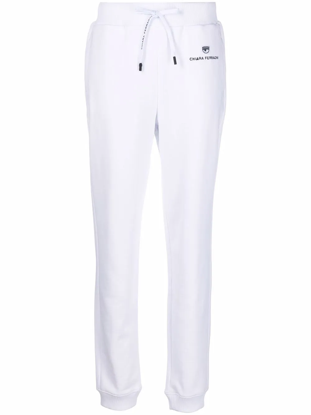 

Chiara Ferragni logo-print joggers - White