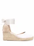 Castañer wedge-heeled espadrilles - White