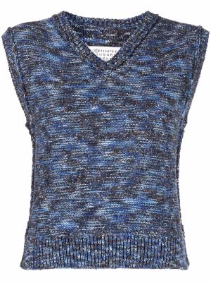 Maison Margiela melange-knit Vest - Farfetch