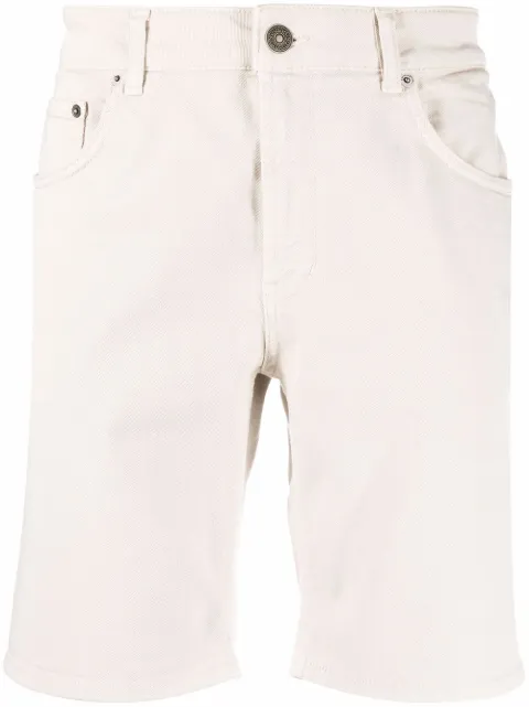 DONDUP straight-leg cotton shorts