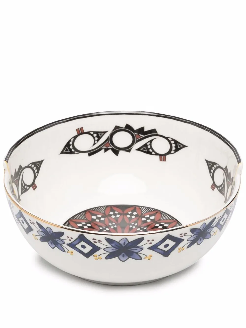 

Seletti bowl con estampado en contraste - Blanco