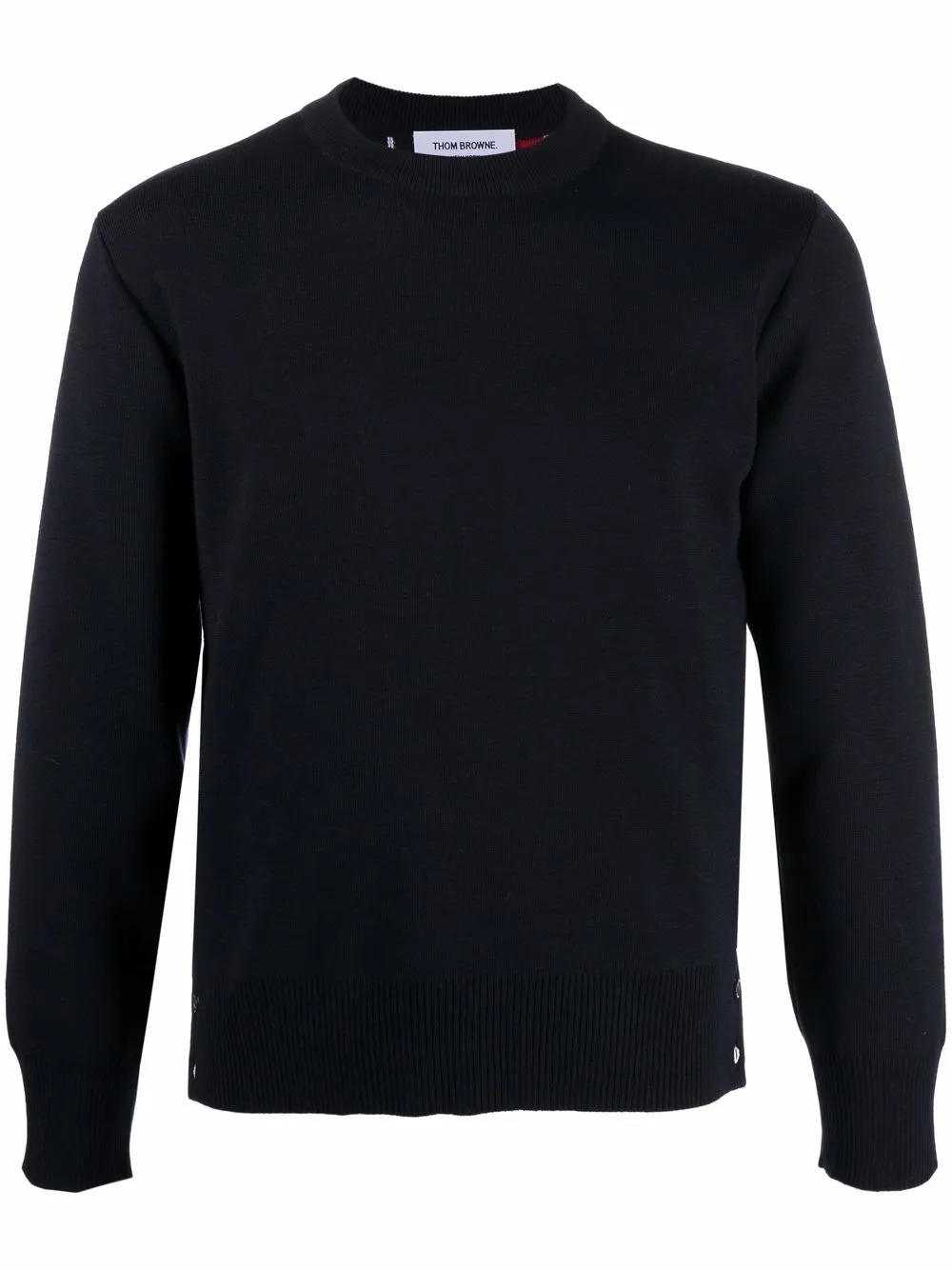 

Thom Browne RWB stripe crew-neck knitted jumper - Blue