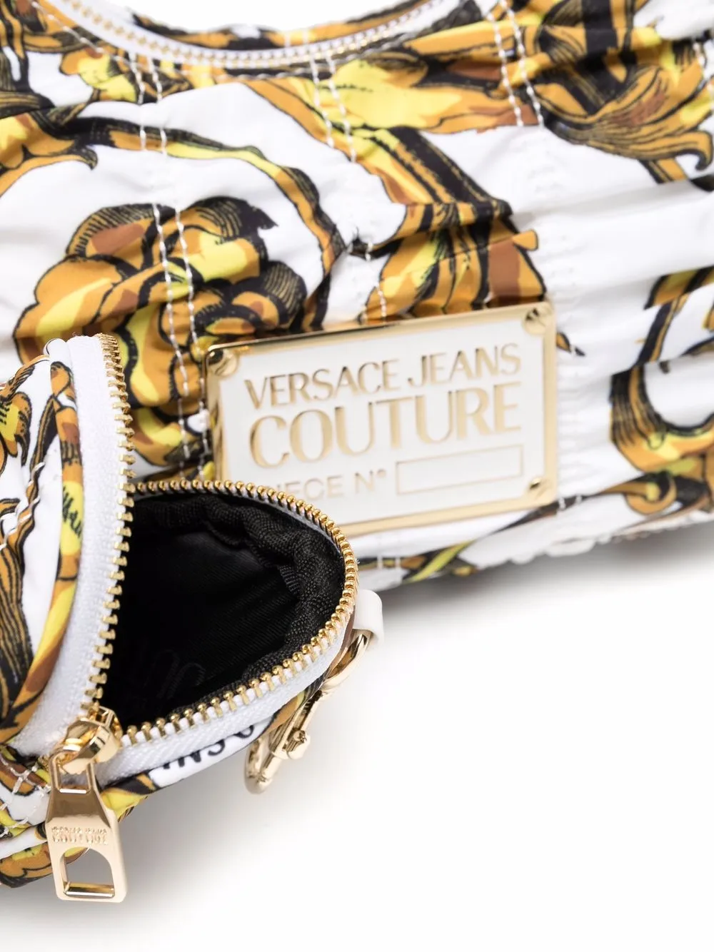 фото Versace jeans couture сумка через плечо с принтом