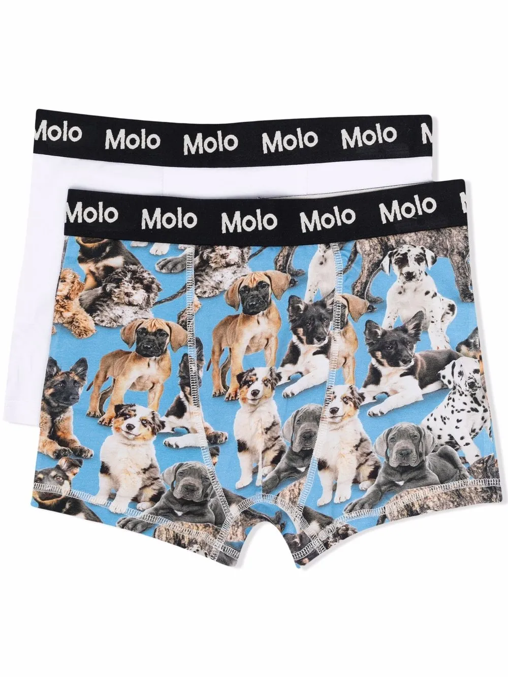 фото Molo teen animal-print boxer (set of 2)