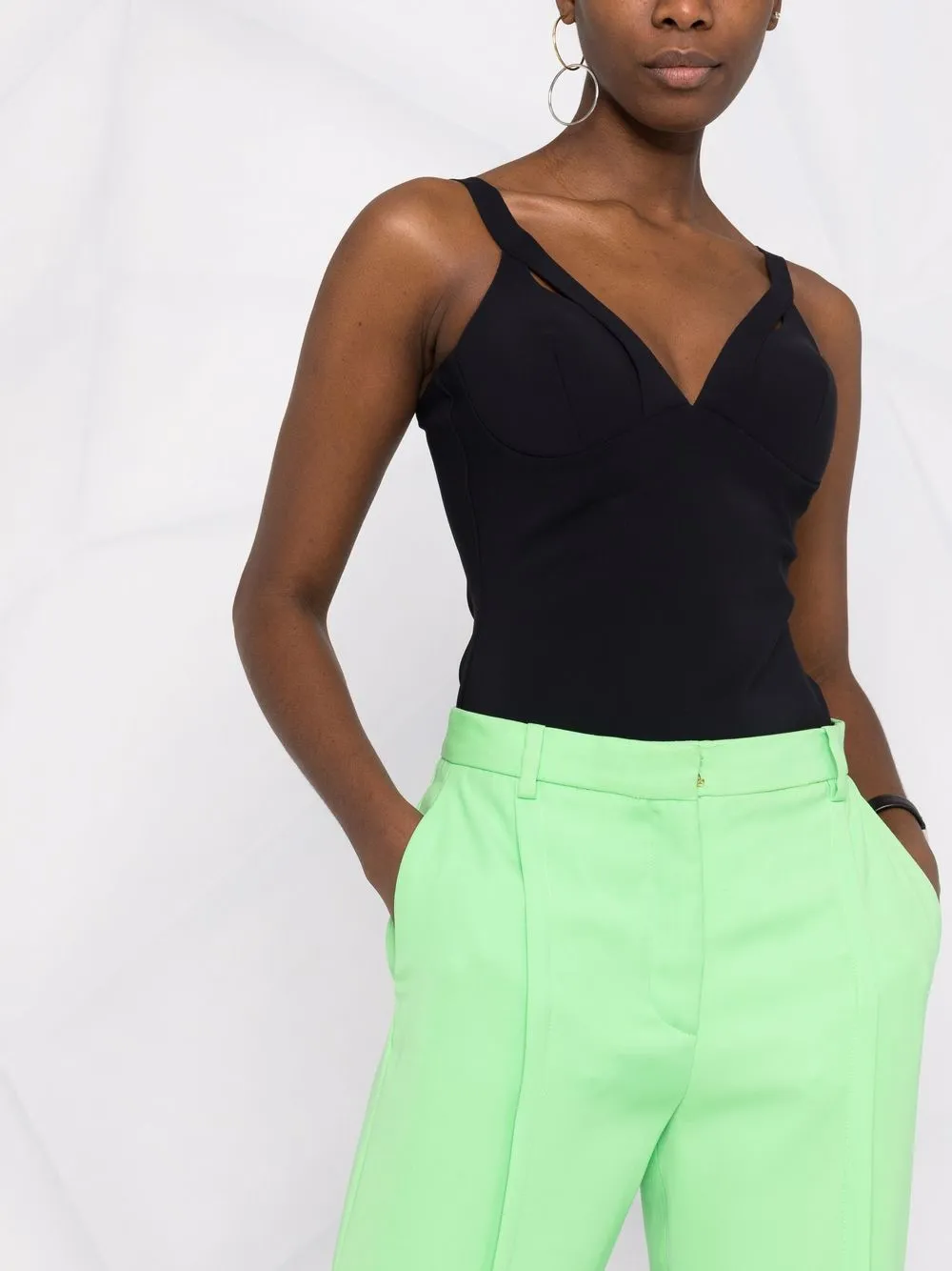 фото Le petite robe di chiara boni топ без рукавов nalini